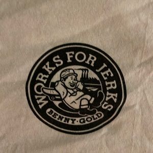 White Benny Gold Tee Shirt